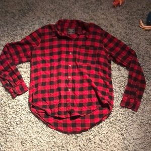 Abercrombie and Fitch Buffalo Checked Flannel
